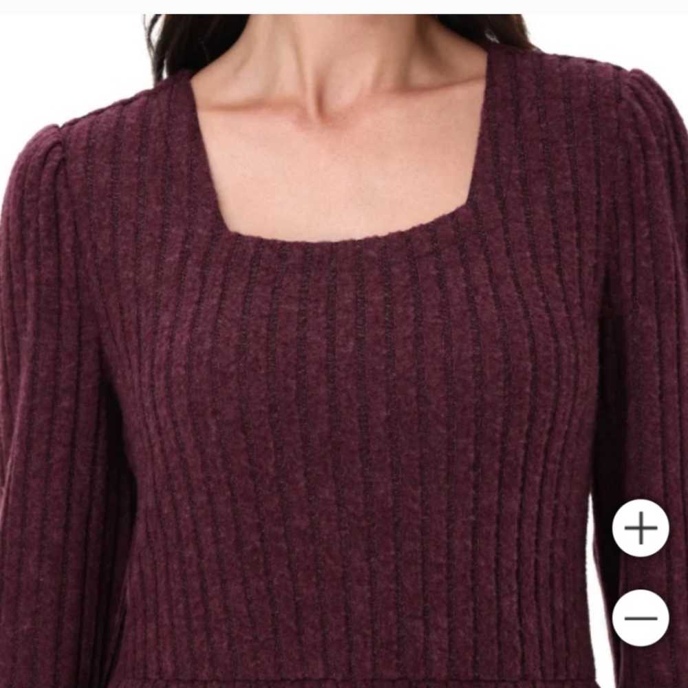Frye Women's Ribbed Dress, Nwt - Picture 5 of 6